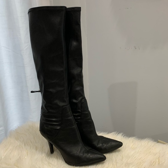 Nine West Shoes - Nine West black boots size 8.5